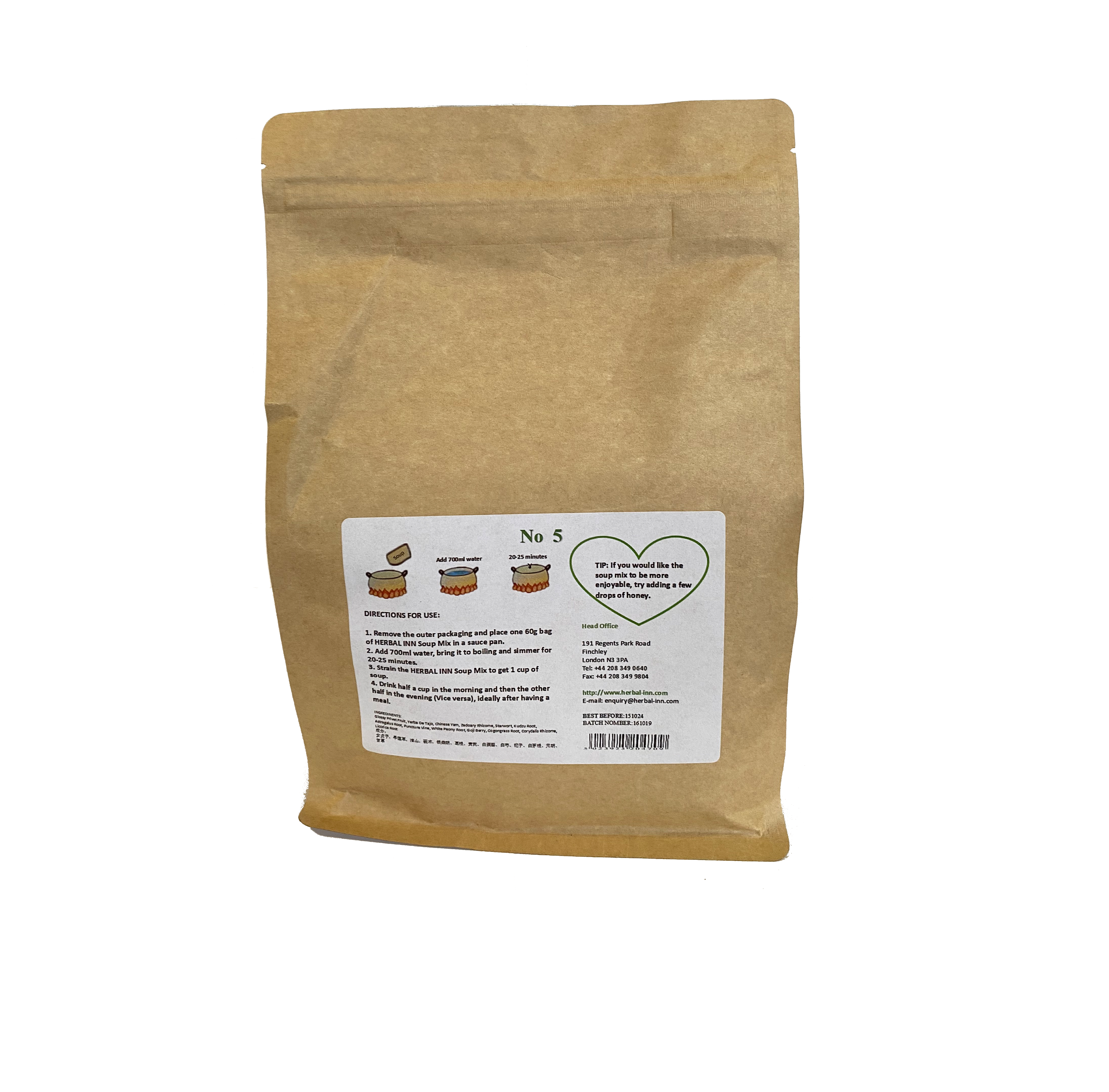 Soup Mix 5 - Ligustrum Lucidum and Eclipta Prostrata Combination