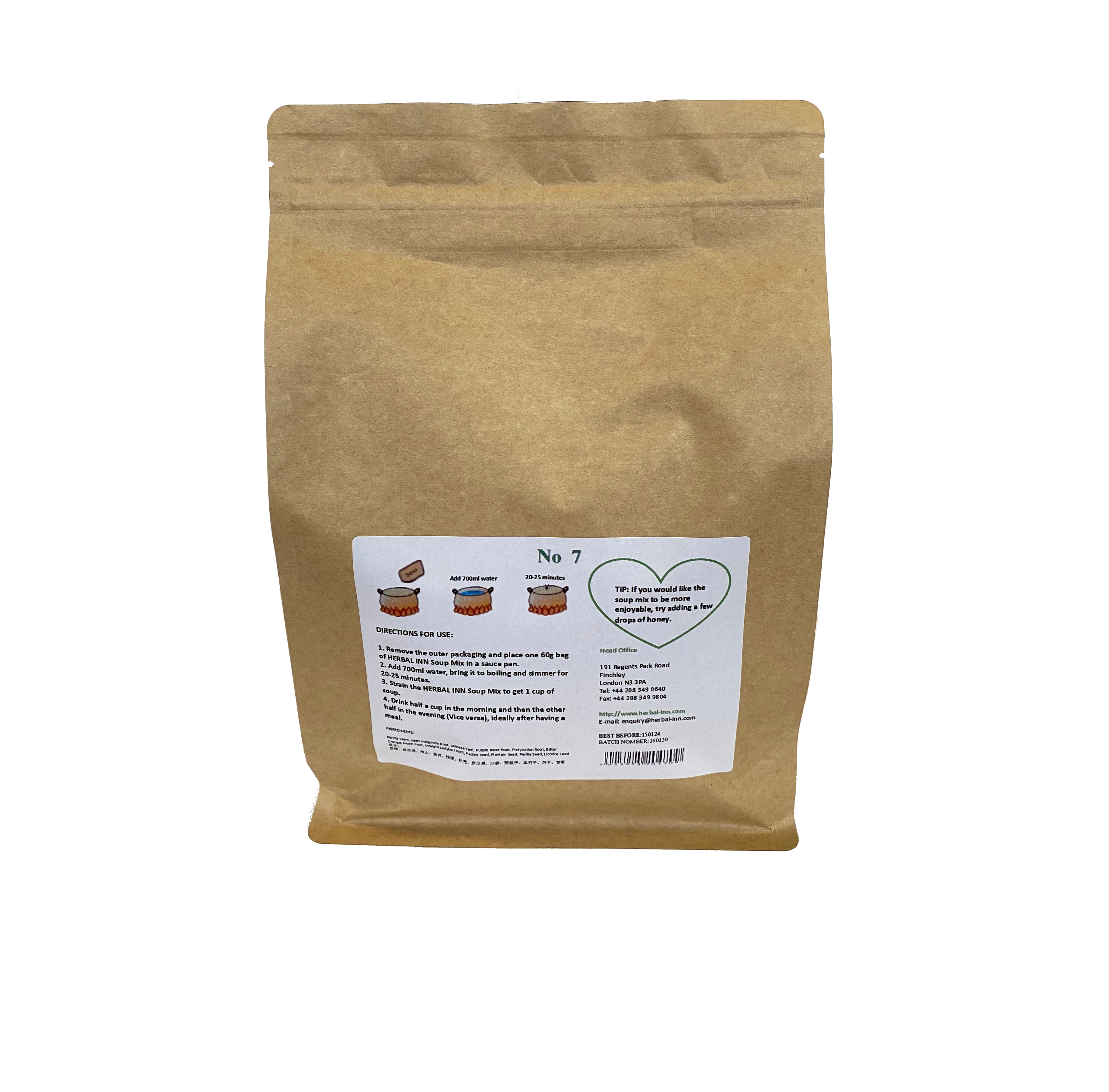 Soup Mix 7 - Caulis Periaase and Radix Isatidis Combination