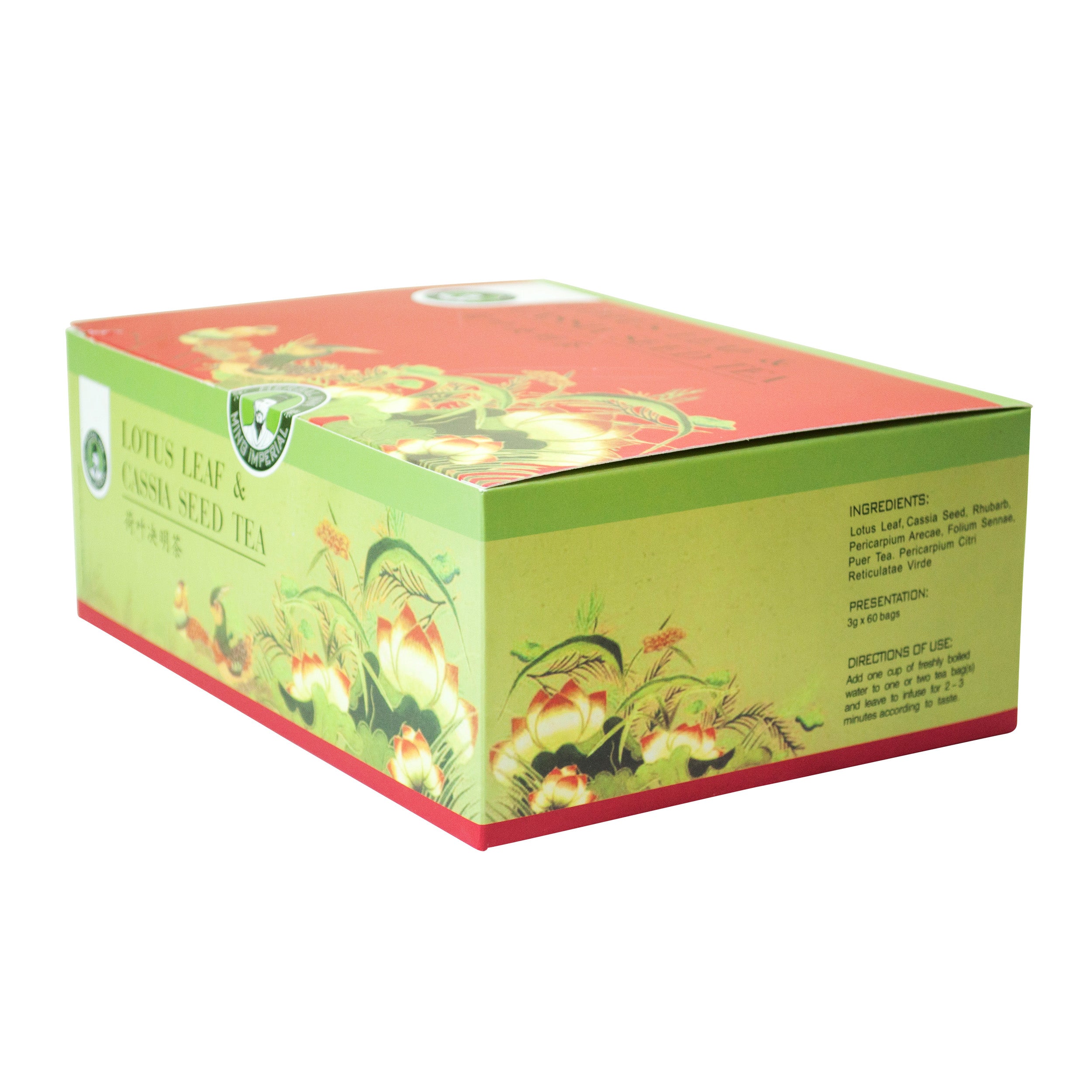 Lotus Leaf and Cassia Seed Tea (Large - 60 sachets)