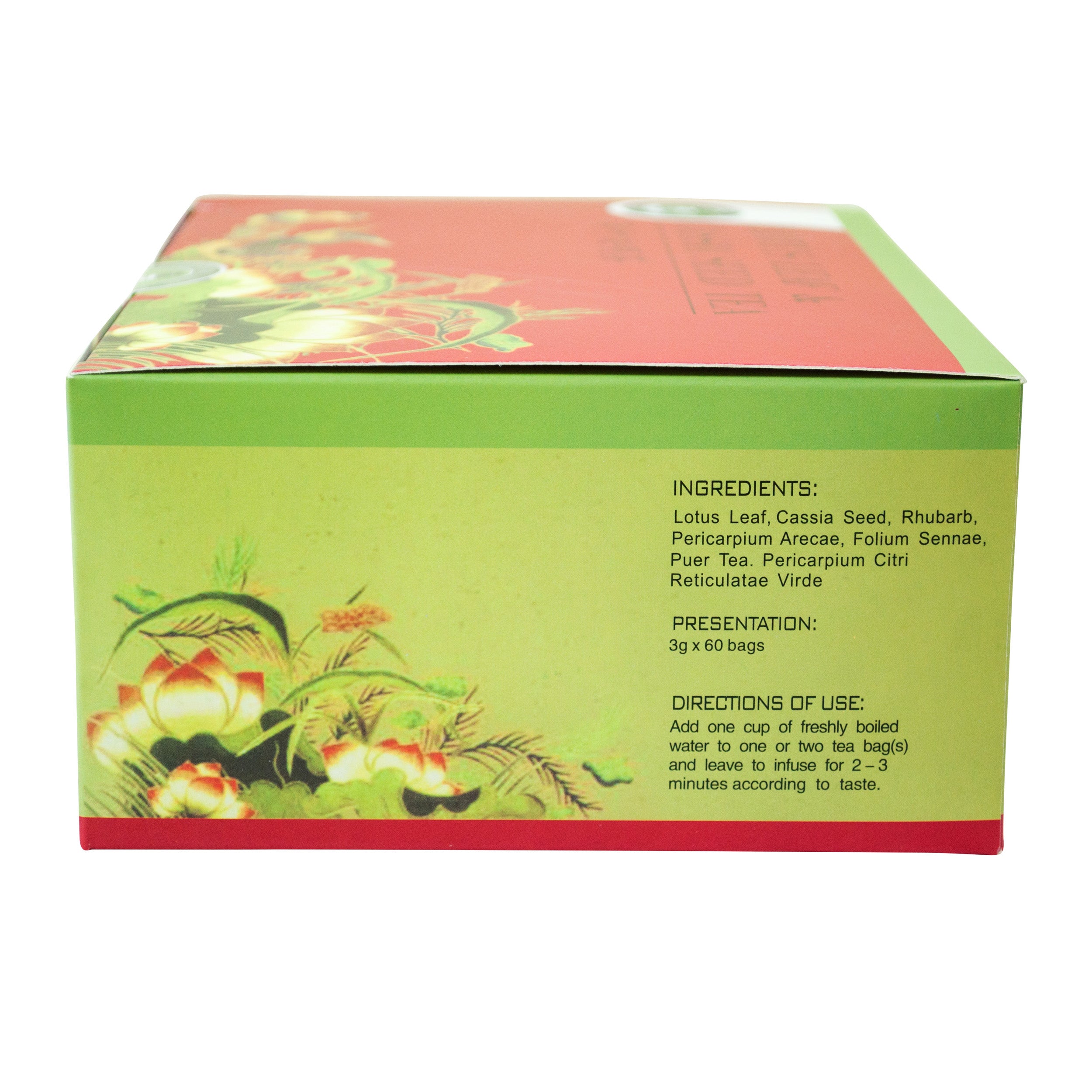 Lotus Leaf and Cassia Seed Tea (Large - 60 sachets)