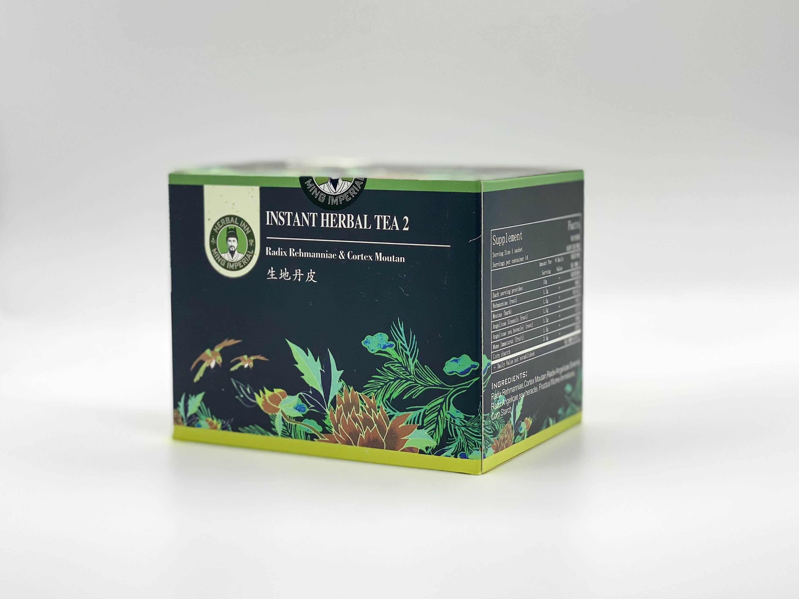 Instant Herbal Tea 2 - Radix Rehmanniae & Bamboo Leaf