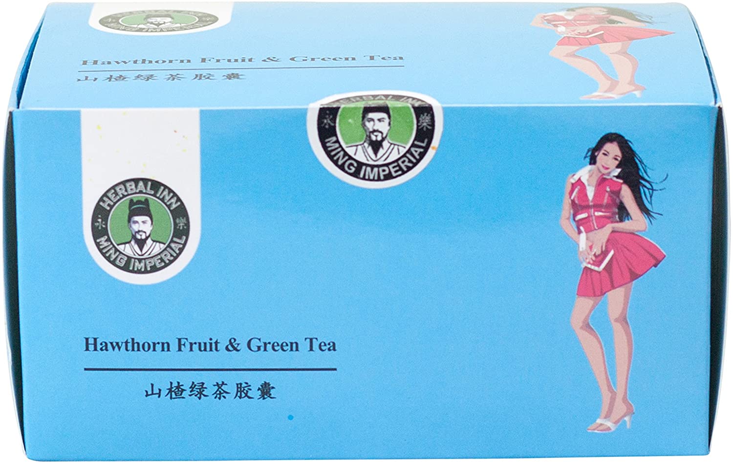 Slim-Easy Capsules: Hawthorn Fruit and Green Tea (Large Box)
