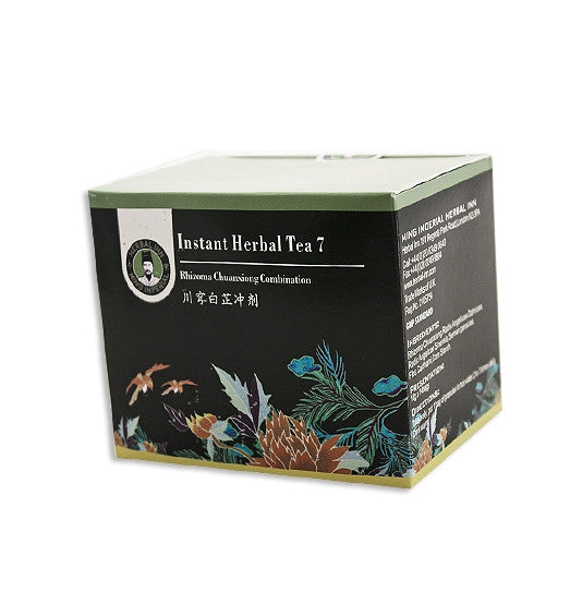 Instant Herbal Tea 7 - Rhizoma Chuanxiong Combination