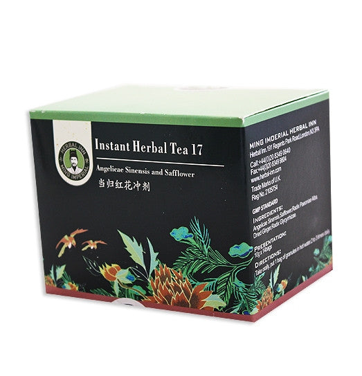 Instant Herbal Tea 17 - Radix Angelicae Sinensis and Safflower