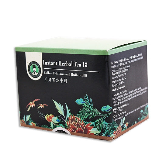 Instant Herbal Tea 18 - Bulbus Fritillariae and Bulbus Lilii
