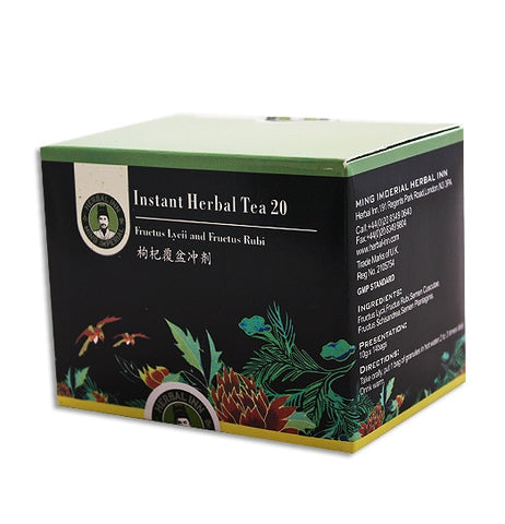 Instant Herbal Tea 20 - Fructus Lycii and Fructus Rubi